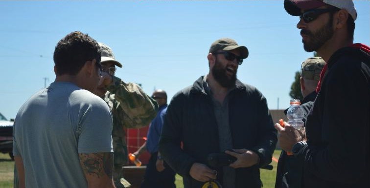 Veterans gathered at a Semper Gratus event
